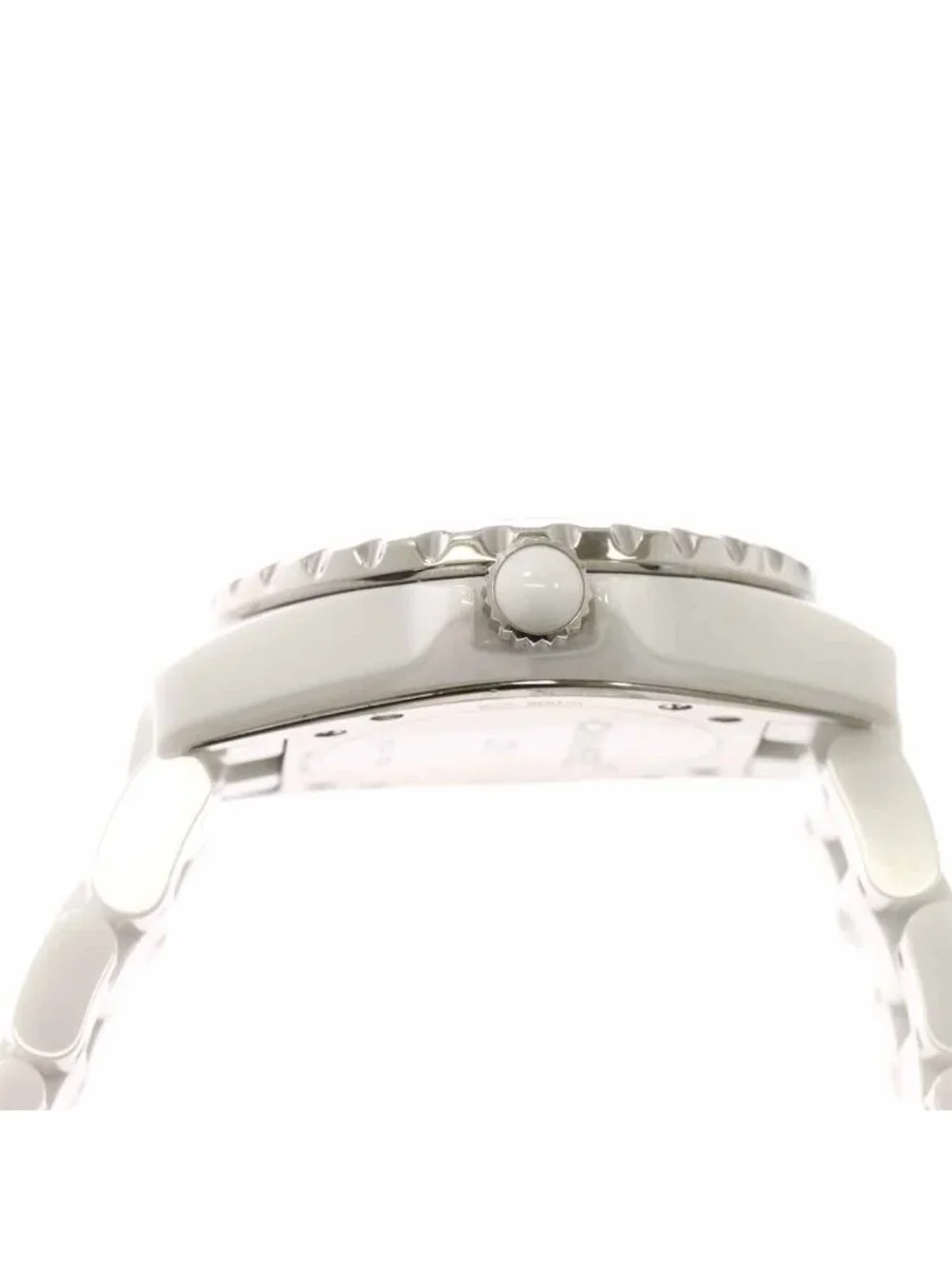 Chanel 33 Watch Diamond White Shell Ceramic Quartz